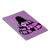 Carnet Buddha Love Purple (Côté Droit)
