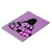 Carnet Buddha Love Purple (Côté gauche)