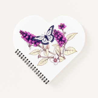 Carnet Buddleia magenta