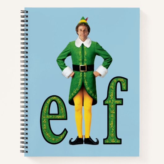 Carnet Buddy le logo Elf Movie (Devant)