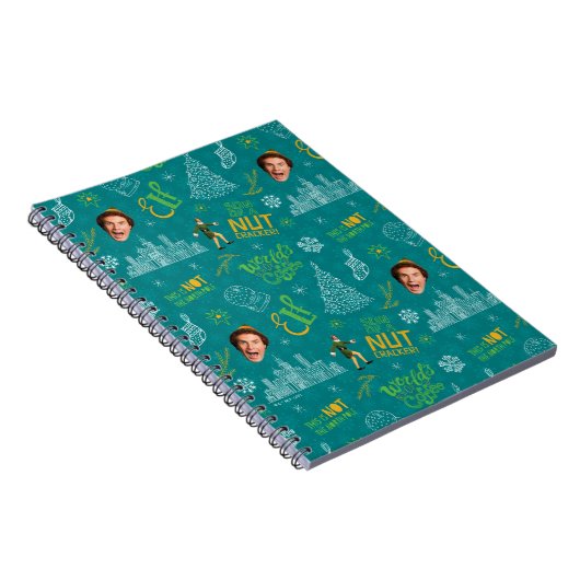 Carnet Buddy le Motif de devis Turquoise Elf (Côté Droit)