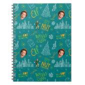 Carnet Buddy le Motif de devis Turquoise Elf (Devant)