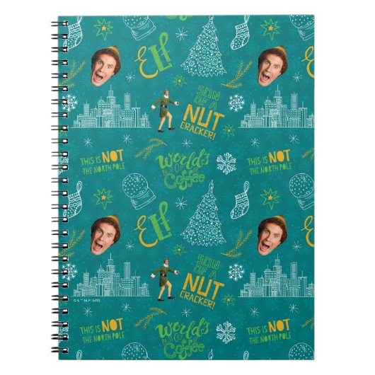 Carnet Buddy le Motif de devis Turquoise Elf (Devant)