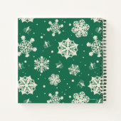 Carnet Buddy le Motif Elf Snowflake (Dos)