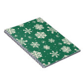 Carnet Buddy le Motif Elf Snowflake (Côté Droit)