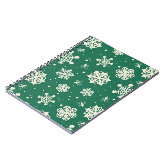 Carnet Buddy le Motif Elf Snowflake (Côté gauche)