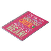 Carnet Buddy l'Elfe | Citation de Noël (Côté gauche)