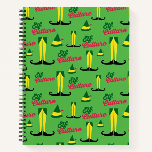 Carnet Buddy l'Elfe | Elf Culture Motif (Devant)