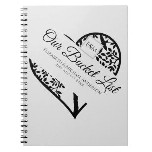 Carnet BUDGET Arbre de Vie des couples LISTE DE SEAU Obje