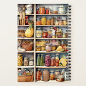 Carnet Budget Cuisine Ustensile Alimentation Panterie Fou (Verso)