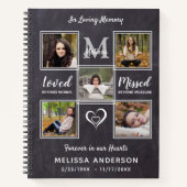 Carnet Budget En Mémoire Amoureuse Sympaty Funeral Guest  (Devant)