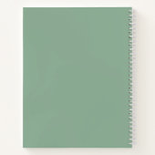 Carnet BUDGET Greenerenery Funeral Memorial Guest Book (Dos)