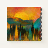 Carnet Budget Wedding planner personnalisé tendance moder (Dos)