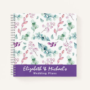 Carnet Budget Wedding planner personnalisé tendance moder
