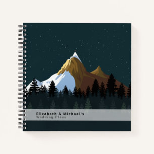 Carnet Budget Wedding planner personnalisé tendance moder