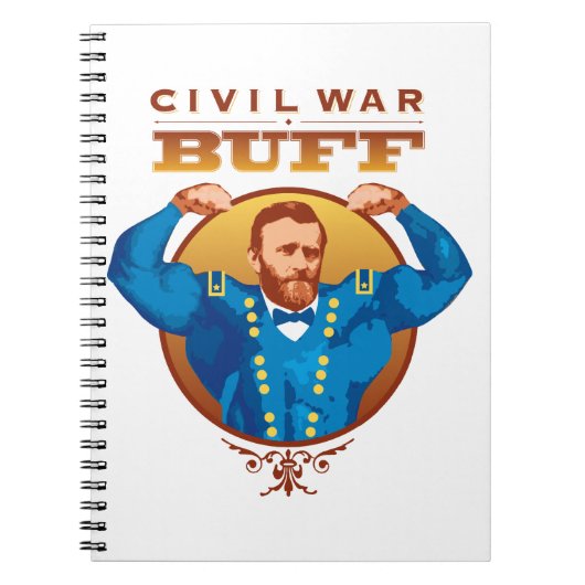 Carnet Buff de la guerre civile - US Grant Spiral Bound C (Devant)