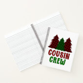 Carnet Buffalo de l'équipage Cousin Plaid Christmas Tree (Intérieur)