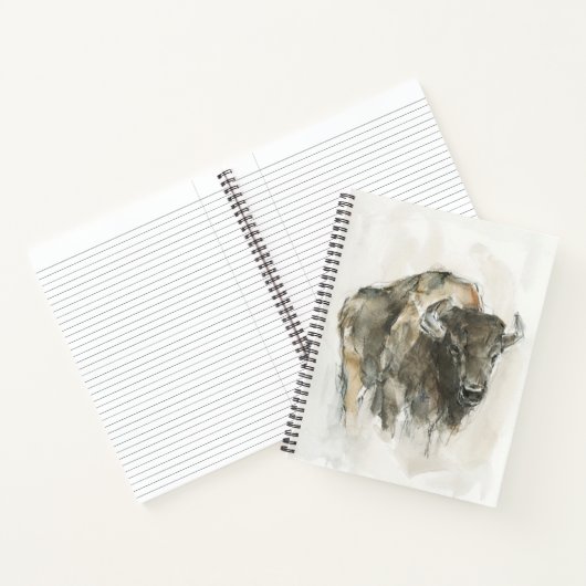 Carnet Buffle américain I (Intérieur)