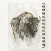 Carnet Buffle américain I (Dos)