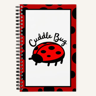 Carnet Bug de câlin Ladybug | Design agréable et conforta