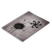 Carnet Bug Fleur Malin Vintage (Côté gauche)