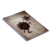 Carnet Bug mal vintage donne de la fleur (Côté Droit)