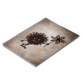 Carnet Bug mal vintage donne de la fleur (Côté gauche)