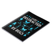 Carnet Bugs Amusants De Bug Facilement Distrait Par Les B (Côté gauche)