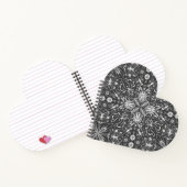 Carnet Bugs, blanc cassé sur noir (Intérieur)