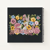 Carnet BUGS BUNNY™ Broderie Florale Graphique (Dos)