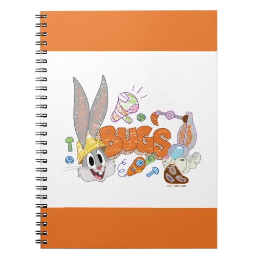 Carnet BUGS BUNNY BUILDERS™| BUGS BUNNY™ Sketch Art (Devant)