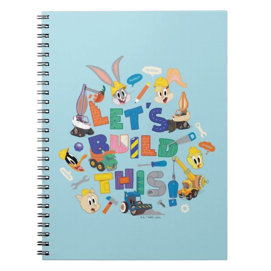 Carnet BUGS BUNNY BUILDERS™| Collage "Construisons ceci" (Devant)