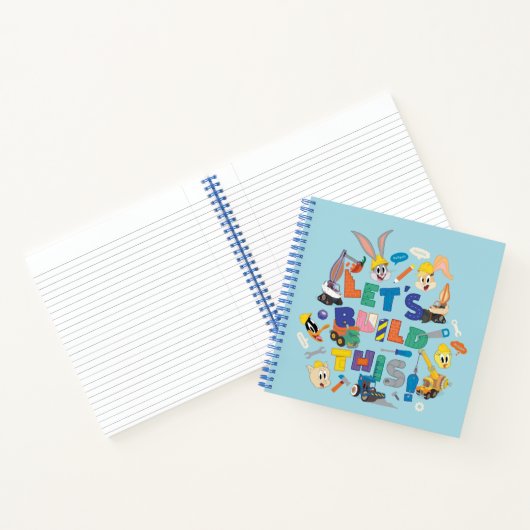 Carnet BUGS BUNNY BUILDERS™| Collage "Construisons Cela" (Intérieur)