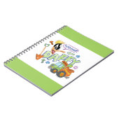 Carnet BUGS BUNNY BUILDERS™| DAFFY DUCK™ Dessin (Côté gauche)
