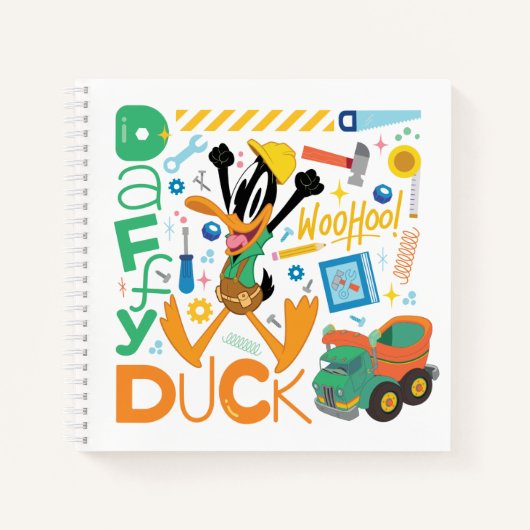 Carnet BUGS BUNNY BUILDERS™| DAFFY DUCK™ Outils de travai (Devant)