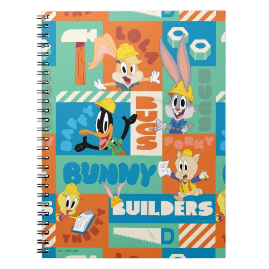Carnet BUGS BUNNY BUILDERS™| Grille de caractères (Devant)