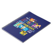 Carnet BUGS BUNNY BUILDERS™| Les Looney Builders en colla (Côté gauche)