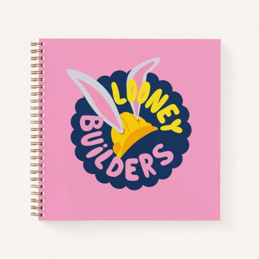 Carnet BUGS BUNNY BUILDERS™| Logo casque de chantier évas (Devant)