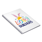 Carnet BUGS BUNNY BUILDERS™| Logo Casque Empilé (Côté Droit)