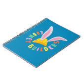 Carnet BUGS BUNNY BUILDERS™| Logo cercle casque de chanti (Côté gauche)