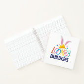 Carnet BUGS BUNNY BUILDERS™| Logo empilé Casque de Chanti (Intérieur)