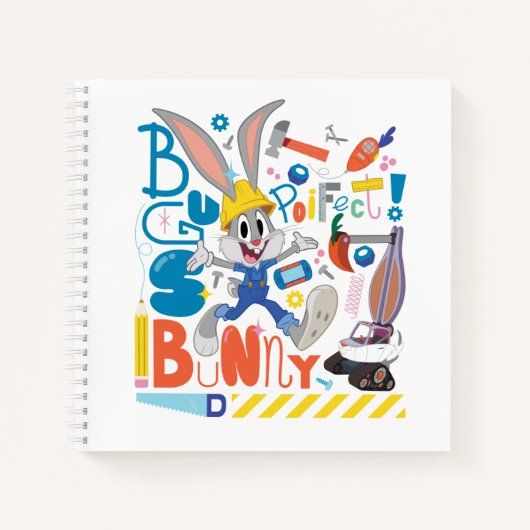 Carnet BUGS BUNNY BUILDERS™| Outils de travail de BUGS BU (Devant)
