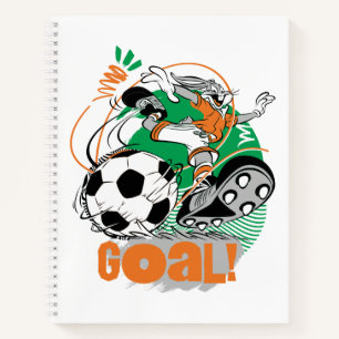 Carnet BUGS BUNNY™ Soccer objectif