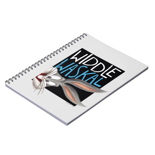 Carnet BUGS BUNNY™- Widdle Waskal (Côté gauche)