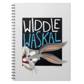 Carnet BUGS BUNNY™- Widdle Waskal (Devant)