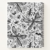 Carnet Bugs de Doodle sur bleu foncé (Dos)