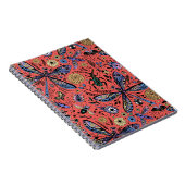 Carnet Bugs de Doodle sur corail rouge (Côté Droit)