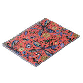 Carnet Bugs de Doodle sur corail rouge (Côté gauche)