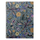 Carnet Bugs de Doodle sur le gris de latte (Devant)