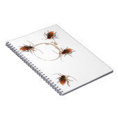 Carnet Bugzeez_Icky Sticky Roaches personnalisé (Côté Droit)